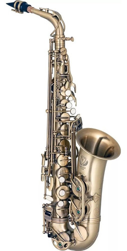 Sax Alto Eagle Sa500 Vg Mib Envelhecido Com Estojo