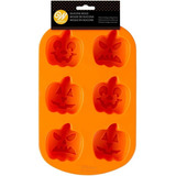 Molde Silicón Calabazas Halloween Wilton Color Naranja