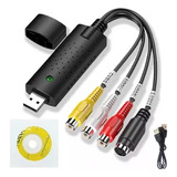 Tarjeta De Captura Usb 2.0 Rca S-video Audio Video