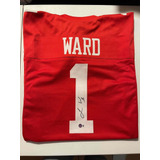San Francisco 49ers Jersey Firmado Jimmie Ward #1