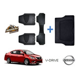 Tapete Uso Rudo + Cajuela Nissan Versa V-drive 2023 Armor