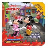 Libro Un Dia Perfecto Mickey Disney Con Rompecabezas