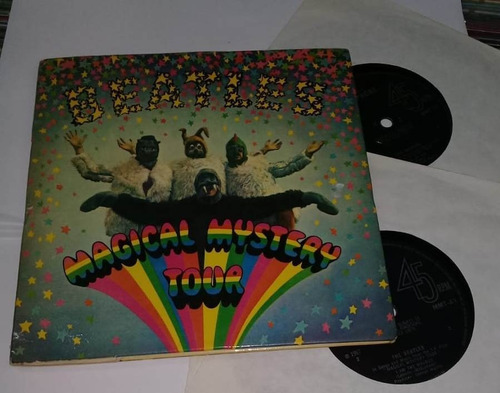 The Beatles  - Magical Mystery Tour Uk Vinilo Ep Doble Kktus