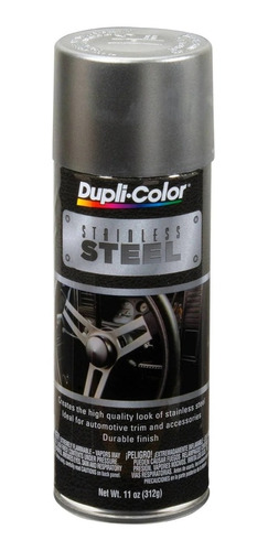 Revestidor De Acero Inoxidable En Spray Color Astilla Gris