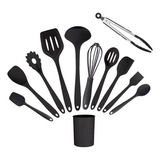 Set 12pcs Utensilios De Cocina De Silicona Antiadherentes