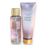 Set Victoria's Secret Crema Y Body Mist Velvet Petals