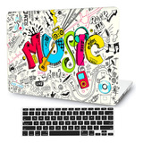 Creativity Music Laptop Shell Compatible Con Macbook Air De