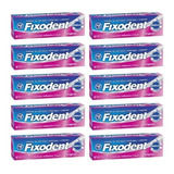 Kit 10 Fixodent Original 100% 68g