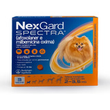 Nexgard Spectra Para Cães De 2 A 3,5kg 3 Comprimidos
