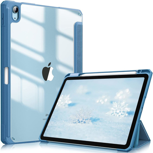 Funda Para iPad Air 5ta Y 4ta Gen. (2022 Y 2020) Azul Oceano