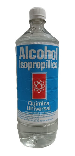 Pack 2 Litros Alcohol Isopropílico Química Universal