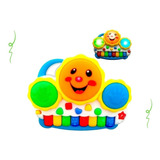 Teclado Piano Musical Bebê Brinquedo Infantil Divertido Drum