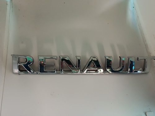 Emblema De Renault Logan Sandero Cromado Foto 2