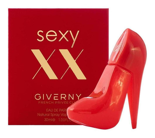 Perfume Sapatinho Feminino Giverny Xx Sexy 30ml