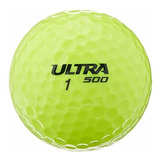 Wilson De Ultra 500 Pelota De Golf 15 Paquete Amarillo
