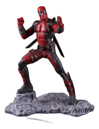 Deadpool Estátua Resina Figure Diamante Premier