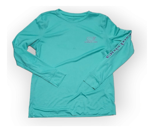 Playera Vineyard Vines Performance De Mujer Talla Chica Azul