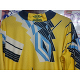 Camiseta Buzo Arquero Colon Santa Fe Umbro Brasil 90'