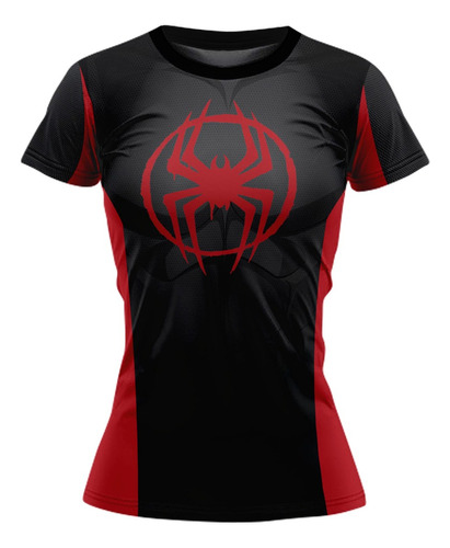 Playera Sublimada Miles Morales Spider Verse Dama