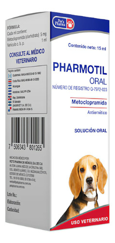 Pharmotil Solución Inyectable 50ml Perros & Gatos