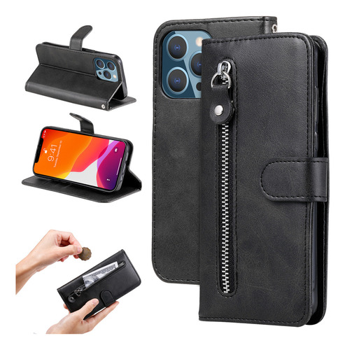 Funda Tipo Cartera De Piel Sintética Para Huawei Nova 9 8i Y