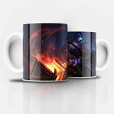 Tazón Taza Personalizada Jax League Of Legends (skins)