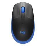 Mouse Inalámbrico Logitech  M190 Azul