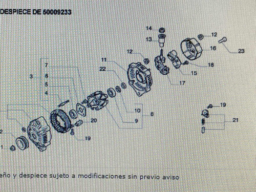 Regulador De Voltaje Alternador Fiat Uno Fiorino Foto 3