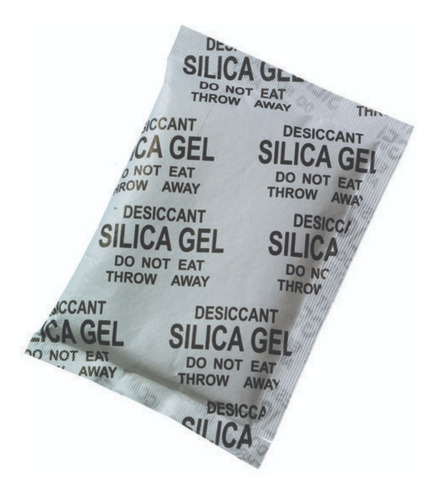 Sílica Gel Sachê 10 Gr Desumidificante Reutilizável 100 Un.