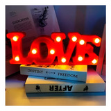 Cartel Love Luces Led Luminoso Decoracion Premium