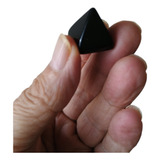 Mini  Pirámide De Obsidiana Natural 18x16 Mm