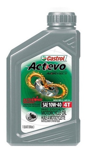 Aceite Castrol Actevo 10w40 Semi Sintetico