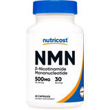 Suplemento Nmn 500mg, Antienvejecimiento,aumenta Niveles Nad