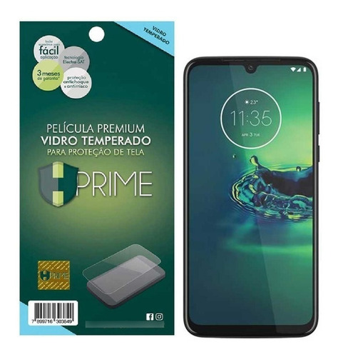 Película Premium Hprime Vidro Temperado Moto G8 Plus