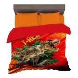 Cobertor T-rex/dinosaurio Matrimonial Borrega Providencia