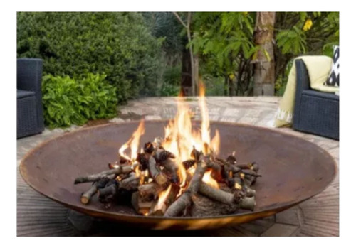 Lareira Portátil Fire Pit  Braseiro Para Ambientes Externos