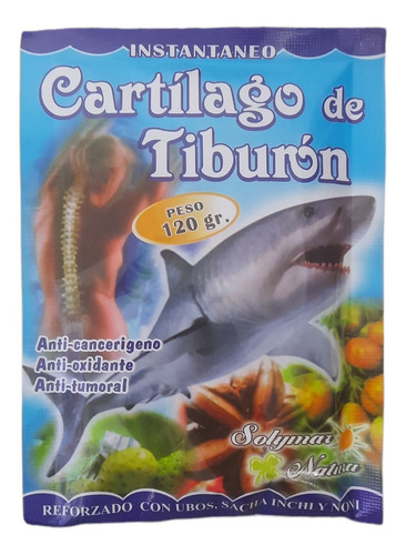 Cartílago De Tiburón (harina  12 Sobres De 120gr. C/ U )