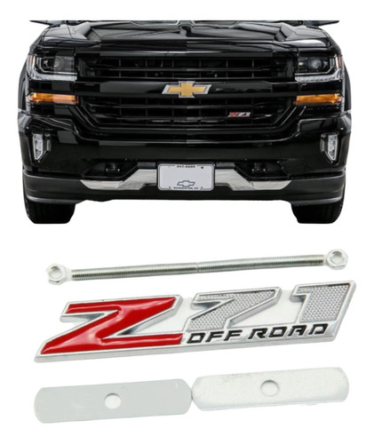 Emblema Z71 Of Road Parrilla Silverado Cheyenne Atornillable