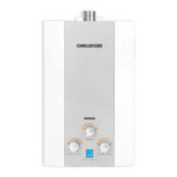 Calentador De Agua A Gas Gn Challenger Whg 7084 Blanco/gris 120v