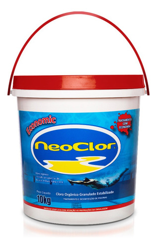 Balde De Cloro Neoclor Economic 10kg