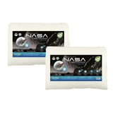 Kit Com 2 Travesseiro Nasa-x Alto Viscoelástico - Duoflex 