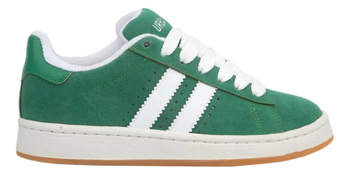 Tenis Casual Urbano Urban Shoes 406 Verde Blanco Mujer