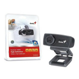 Webcam Genius Facecam 1000x Hd Black Usb