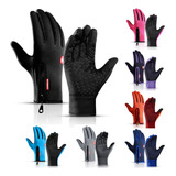 Guantes De Ciclismo Táctil Impermeable Polar Térmico Deporte