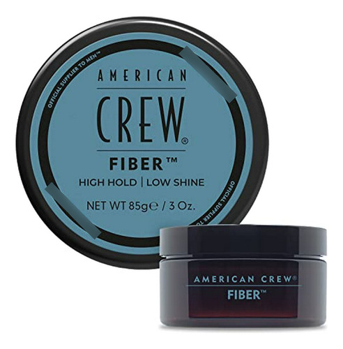 American Crew Fibra Capilar Para Hombres, Alta Fijación Y Ba