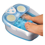 Baño De Burbujas Conair Tina Par Pies Spa Relajante Pedicure Color Blanco