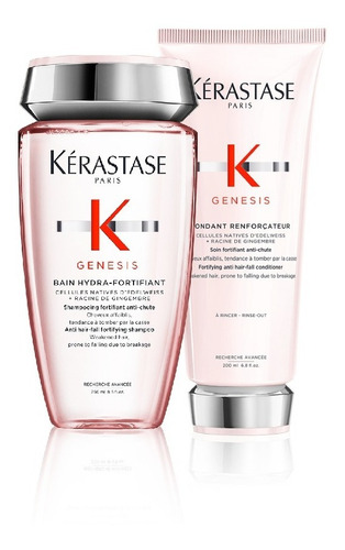 Kit Kérastase Genesis Caída: Shampoo Hydra + Acondicionador