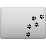 Adesivo Para Notebook Pegadas Patinhas Cachorro Gato Macbook