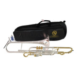 Trombone Hs Musical S761 Sib Prata C/ Laqueado Novo $7.800