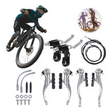 Kit De Aluminio Frenos V-brake De Montaña Bicicleta